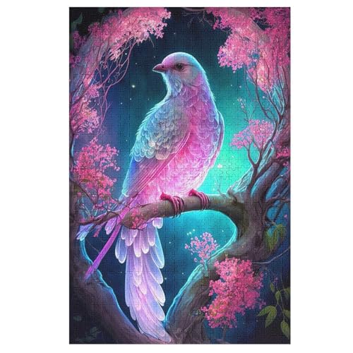 Süßer Vogel Holzpuzzle 1000 Teile, Knobelspiele Für Erwachsene, Teenager, Puzzles Unmögliche - Kinder Puzzle Zimmer Deko 78×53cm Süßer Vogel Holzpuzzle 1000 Teile, Knobelspiele Für Erwachsene, Teenager, Puzzles Unmögliche - Kinder Puzzle Zimmer Deko 78×53cm von LLXXHH