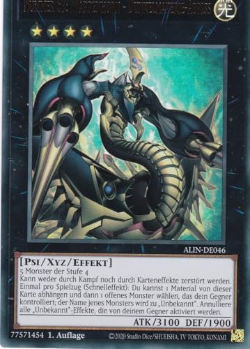 ALIN-DE046 - Nummer 69 Wappenhorn - Dunkelmaterie-Abriss - Ultra Rare - Deutsch - 1. Auflage - Alliance Insight -mit LMS Trading Fieldcenter-Karte Yugioh ALIN-DE046 - Nummer 69 Wappenhorn - Dunkelmaterie-Abriss - Ultra Rare - Deutsch - 1. Auflage - Alliance Insight -mit LMS Trading Fieldcenter-Karte Yugioh von LMS Trading