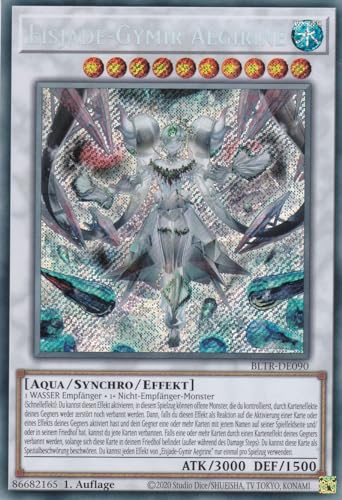 BLTR-DE090 - Eisjade-Gymir Aegirine - Secret Rare - Deutsch - Battles of Legend: Terminal Revenge - mit LMS Trading Fieldcenter-Karte Yugioh von LMS Trading