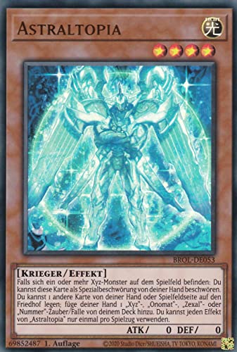 BROL-DE053 - Astraltopia - Ultra Rare - 1. Auflage - Deutsch - Brothers of Legend - mit LMS Trading Fieldcenter-Karte Yugioh von LMS Trading