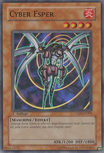 CDIP-DE005 - Cyber Esper - Super Rare - Deutsch - Cyberdark Impact - mit LMS Trading Fieldcenter-Karte Yugioh von LMS Trading