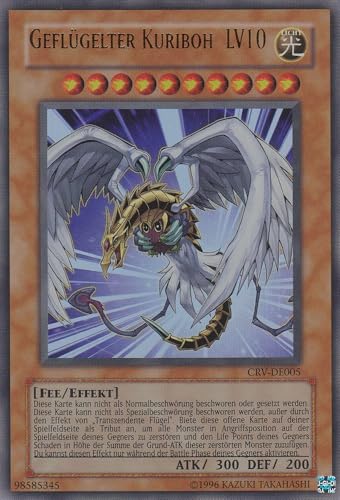 CRV-DE005 - Geflügelter Kuriboh LV10 - Ultra Rare - Deutsch - Cybernetic Revolution - mit LMS Trading Fieldcenter-Karte Yugioh von LMS Trading