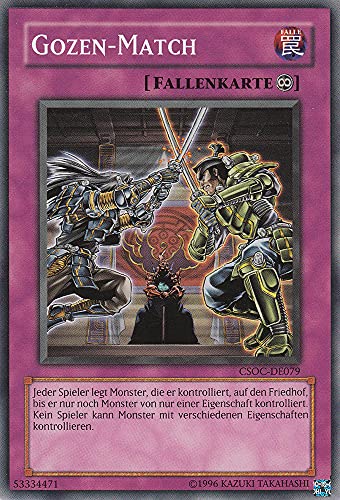 CSOC-DE079 - Gozen-Match - Common - Deutsch - Crossroads of Chaos - mit LMS Trading Fieldcenter-Karte Yugioh von LMS Trading