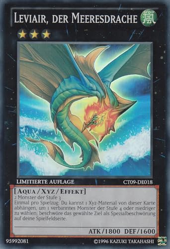 CT09-DE018 - Leviair, der Meeresdrache - Super Rare - Deutsch - Collector's Tins 2012 - mit LMS Trading Fieldcenter-Karte Yugioh von LMS Trading