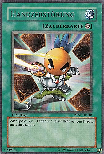 DP07-DE018 - Handzerstörung - Rare - Deutsch - Duelist Pack: Jesse Anderson - mit LMS Trading Fieldcenter-Karte Yugioh von LMS Trading