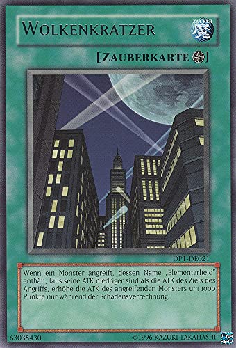 DP1-DE021 - Wolkenkratzer - Rare - Deutsch - Duelist Pack: Jaden Yuki - mit LMS Trading Fieldcenter-Karte Yugioh von LMS Trading