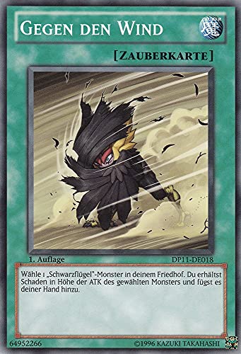 DP11-DE018 - Gegen den Wind - Common - Deutsch - Duelist Pack: Crow - mit LMS Trading Fieldcenter-Karte Yugioh von LMS Trading