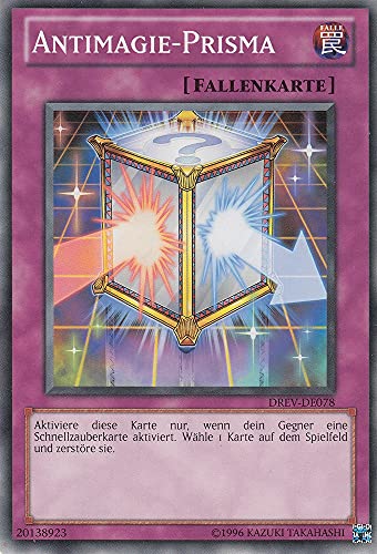 DREV-DE078 - Antimagie-Prisma - Common - Deutsch - Duelist Revolution - mit LMS Trading Fieldcenter-Karte Yugioh von LMS Trading