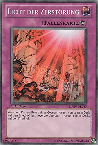 DREV-DE080 - Licht der Zerstörung - Common - Deutsch - Duelist Revolution - mit LMS Trading Fieldcenter-Karte Yugioh von LMS Trading