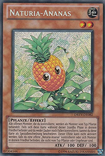 DREV-DE082 - Naturia-Ananas - Secret Rare - Deutsch - Duelist Revolution - mit LMS Trading Fieldcenter-Karte Yugioh von LMS Trading