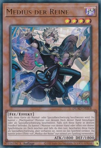 DUAD-DE008 - Medius der Reine - Ultra Rare - Deutsch - 1. Auflage - Duelist's Advance -mit LMS Trading Fieldcenter-Karte Yugioh DUAD-DE008 - Medius der Reine - Ultra Rare - Deutsch - 1. Auflage - Duelist's Advance -mit LMS Trading Fieldcenter-Karte Yugioh von LMS Trading