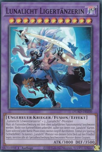 DUAD-DE030 - Lunalicht Ligertänzerin - Super Rare - Deutsch - 1. Auflage - Duelist's Advance -mit LMS Trading Fieldcenter-Karte Yugioh DUAD-DE030 - Lunalicht Ligertänzerin - Super Rare - Deutsch - 1. Auflage - Duelist's Advance -mit LMS Trading Fieldcenter-Karte Yugioh von LMS Trading