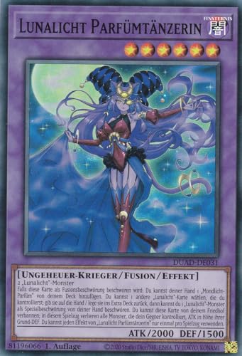 DUAD-DE031 - Lunalicht Parfümtänzerin - Super Rare - Deutsch - 1. Auflage - Duelist's Advance -mit LMS Trading Fieldcenter-Karte Yugioh DUAD-DE031 - Lunalicht Parfümtänzerin - Super Rare - Deutsch - 1. Auflage - Duelist's Advance -mit LMS Trading Fieldcenter-Karte Yugioh von LMS Trading