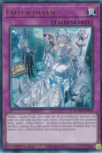 DUAD-DE078 - Fallen Lieben - Ultra Rare - Deutsch - 1. Auflage - Duelist's Advance -mit LMS Trading Fieldcenter-Karte Yugioh DUAD-DE078 - Fallen Lieben - Ultra Rare - Deutsch - 1. Auflage - Duelist's Advance -mit LMS Trading Fieldcenter-Karte Yugioh von LMS Trading