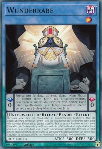 DUAD-DE084 - Wunderrabe - Common - Deutsch - 1. Auflage - Duelist's Advance -mit LMS Trading Fieldcenter-Karte Yugioh DUAD-DE084 - Wunderrabe - Common - Deutsch - 1. Auflage - Duelist's Advance -mit LMS Trading Fieldcenter-Karte Yugioh von LMS Trading