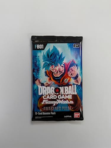 Dragon Ball Super Fusion World - Awakened Pulse FB01 -Booster Pack - Englisch - Originalverpackt - mit LMS Trading Grußkarte von LMS Trading