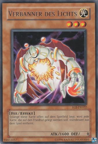 EOJ-DE022 - Verbanner des Lichts - Rare - Deutsch - Enemy of Justice - mit LMS Trading Fieldcenter-Karte Yugioh von LMS Trading