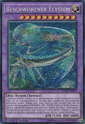 FUEN-DE033 - Beschworener Elysium - Secret Rare - Deutsch - Fusion Enforcers - mit LMS Trading Fieldcenter-Karte Yugioh FUEN-DE033 - Beschworener Elysium - Secret Rare - Deutsch - Fusion Enforcers - mit LMS Trading Fieldcenter-Karte Yugioh von LMS Trading