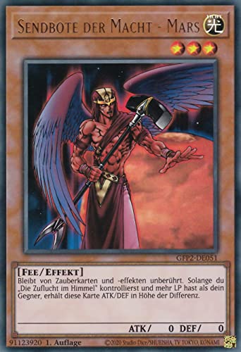 GFP2-DE051 - Sendbote der Macht - Mars - Ultra Rare - 1. Auflage - Deutsch - Ghost from The Past II The Second Hunting - mit LMS Trading Fieldcenter-Karte Yugioh GFP2-DE051 - Sendbote der Macht - Mars - Ultra Rare - 1. Auflage - Deutsch - Ghost from The Past II The Second Hunting - mit LMS Trading Fieldcenter-Karte Yugioh von LMS Trading