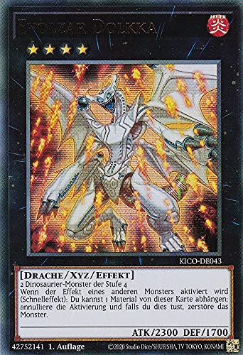 KICO-DE043 - Evolzar Dolkka - Ultra Rare - 1. Auflage - Deutsch - King's Court - mit LMS Trading Fieldcenter-Karte Yugioh KICO-DE043 - Evolzar Dolkka - Ultra Rare - 1. Auflage - Deutsch - King's Court - mit LMS Trading Fieldcenter-Karte Yugioh von LMS Trading