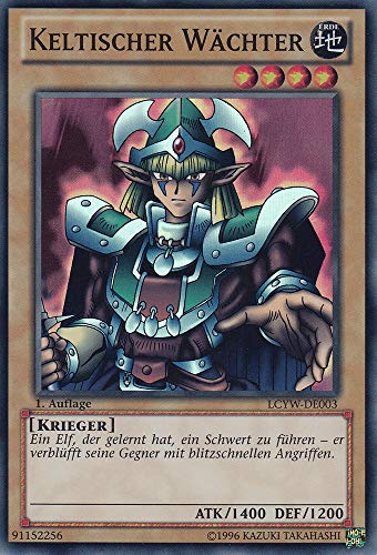 LCYW-DE003 - Keltischer Wächter - Super Rare - Deutsch - Legendary Collection 3: Mega Pack - mit LMS Trading Fieldcenter-Karte Yugioh von LMS Trading