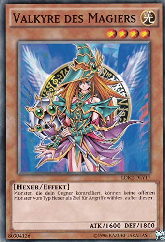 LDK2-DEY17 - Valkyre des Magiers - Common - Reprint - Deutsch - Legendary Decks II - mit LMS Trading Fieldcenter-Karte Yugioh von LMS Trading