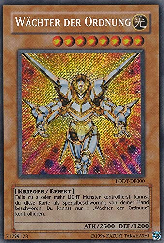 LODT-DE000 - Wächter der Ordnung - Secret Rare - Deutsch - Light of Destruction - mit LMS Trading Fieldcenter-Karte Yugioh von LMS Trading