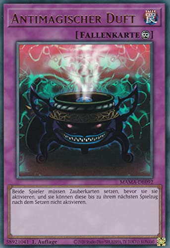 MAMA-DE092 - Antimagischer Duft - Ultra Rare - 1. Auflage - Deutsch - Magnificent Mavens - mit LMS Trading Fieldcenter-Karte Yugioh von LMS Trading