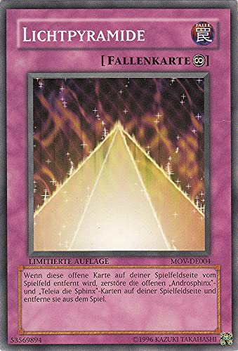 MOV-DE004 - Lichtpyramide - Common - Deutsch - Yu-Gi-Oh! The Movie - mit LMS Trading Fieldcenter-Karte Yugioh von LMS Trading