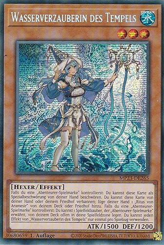 MP23-DE265 - Wasserverzauberin des Tempels - Secret Rare - Deutsch - 1. Auflage - 25th Anniversary Tin: Dueling Heroes Mega Pack Einzelkarten - mit LMS Trading Fieldcenter-Karte MP23-DE265 - Wasserverzauberin des Tempels - Secret Rare - Deutsch - 1. Auflage - 25th Anniversary Tin: Dueling Heroes Mega Pack Einzelkarten - mit LMS Trading Fieldcenter-Karte von LMS Trading