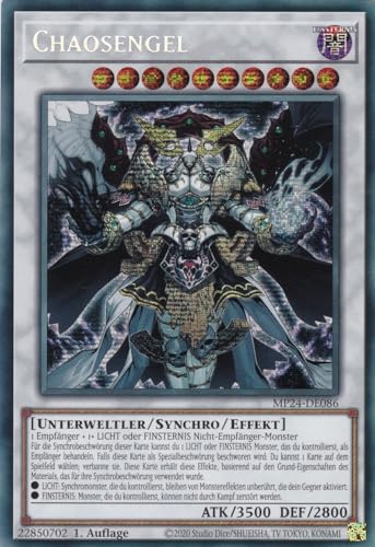 MP24-DE086 - Chaosengel - Secret Rare - Deutsch - 1. Auflage - 25th Anniversary Tin: Dueling Mirrores - mit LMS Trading Fieldcenter-Karte Yugioh von LMS Trading