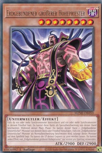 MZMI-DE050 - Erdgebundener größerer Hohepriester - Rare - 1. Auflage - Rare - Maze of Millennia - mit LMS Trading Fieldcenter-Karte Yugioh MZMI-DE050 - Erdgebundener größerer Hohepriester - Rare - 1. Auflage - Rare - Maze of Millennia - mit LMS Trading Fieldcenter-Karte Yugioh von LMS Trading