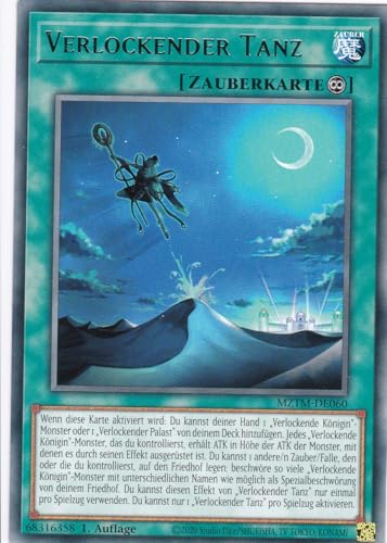 MZTM-DE060 - Verlockender Tanz - Rare - Deutsch - 1. Auflage - Maze of The Master - mit LMS Trading Fieldcenter-Karte Yugioh von LMS Trading