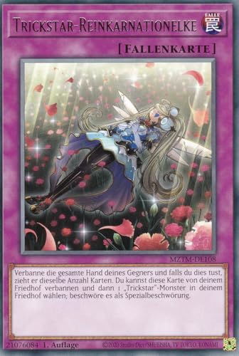 MZTM-DE108 - Trickstar-Reinkarnationelke - Rare - Deutsch - 1. Auflage - Maze of The Master - mit LMS Trading Fieldcenter-Karte Yugioh von LMS Trading