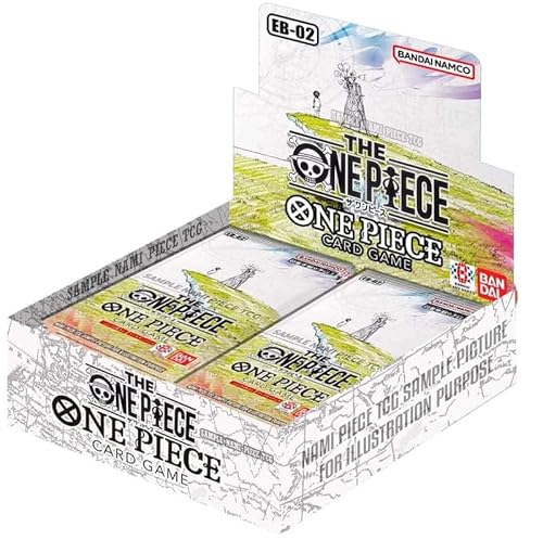 One Piece Card Game - Memorial Collection 2 - EB02 - Display (24 Booster Packs) - Englisch - mit LMS Trading Grußkarte - Vorbestellung von LMS Trading