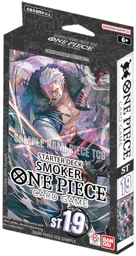 One Piece Card Game - Starter Deck: Smoker - ST19 - Englisch - Originalverpackt mit LMS Trading Grußkarte von LMS Trading