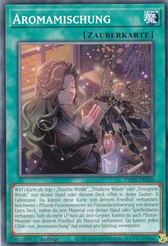 PHNI-DE068 - Aromamischung - Common - 1. Auflage - DEUTSCH - Phantom Nightmare - mit LMS Trading Fieldcenter-Karte Yugioh von LMS Trading