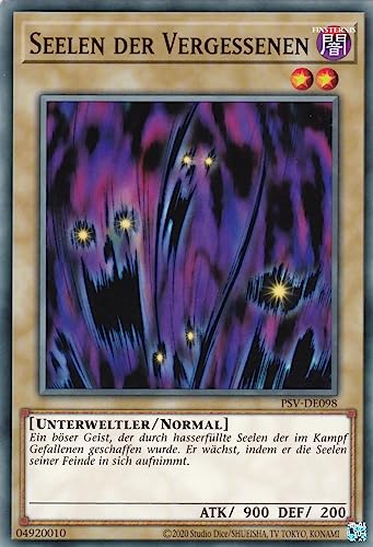 PSV-DE098 - Seelen der Vergessenen - Common - Reprint - Deutsch - Pharaoh’s Servant (25th Anniversary Edition) - mit LMS Trading Fieldcenter-Karte Yugioh von LMS Trading