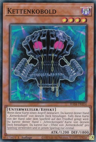 RA04-DE014 - Kettenkobold - Super Rare - Deutsch - 1. Auflage - Quarter Century Stampede RA04-DE014 - Kettenkobold - Super Rare - Deutsch - 1. Auflage - Quarter Century Stampede von LMS Trading