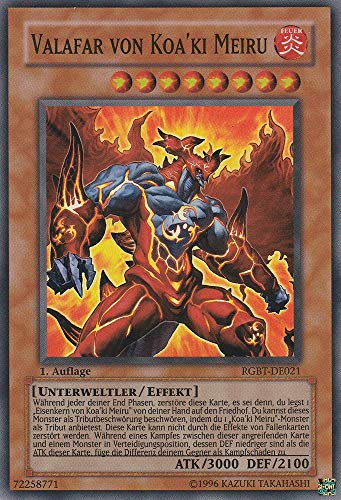 RGBT-DE021 - Valafar von Koa'ki Meiru - Super Rare - Deutsch - Raging Battle - mit LMS Trading Fieldcenter-Karte Yugioh von LMS Trading