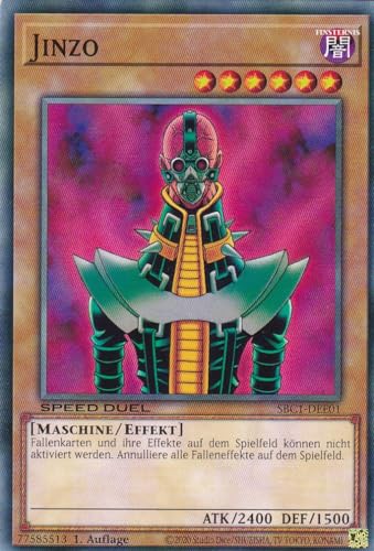 SBC1-DEE01 - Jinzo - Common - 1. Auflage - DEUTSCH - Speed Duel: Streets of Battle City - mit LMS Trading Fieldcenter-Karte Yugioh SBC1-DEE01 - Jinzo - Common - 1. Auflage - DEUTSCH - Speed Duel: Streets of Battle City - mit LMS Trading Fieldcenter-Karte Yugioh von LMS Trading