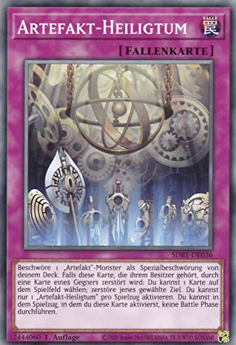 SDBT-DE036 - Artefakt-Heiligtum - Common - 1. Auflage - Deutsch - Structure Deck: Beware of Traptrix - mit LMS Trading Fieldcenter-Karte Yugioh von LMS Trading