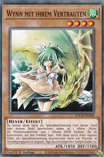 SDCH-DE040 - Wynn mit ihrem Vertrauten - Common - 1. Auflage - Deutsch - Structure Deck: Spirit Charmers - mit LMS Trading Fieldcenter-Karte Yugioh SDCH-DE040 - Wynn mit ihrem Vertrauten - Common - 1. Auflage - Deutsch - Structure Deck: Spirit Charmers - mit LMS Trading Fieldcenter-Karte Yugioh von LMS Trading