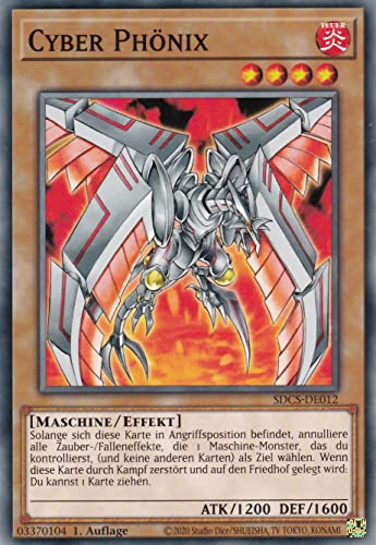 SDCS-DE012 - Cyber Phönix - Common - Reprint - Deutsch - Structure Deck Cyber Strike - mit LMS Trading Fieldcenter-Karte Yugioh SDCS-DE012 - Cyber Phönix - Common - Reprint - Deutsch - Structure Deck Cyber Strike - mit LMS Trading Fieldcenter-Karte Yugioh von LMS Trading
