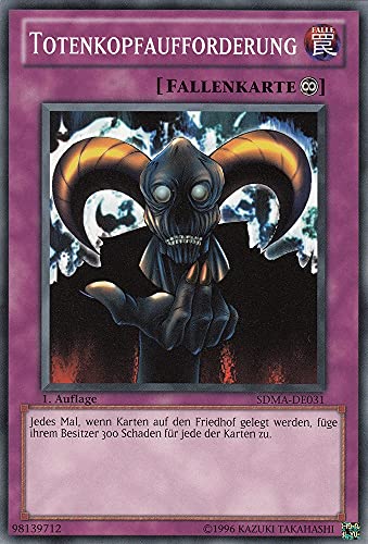 SDMA-DE031 - Totenkopfaufforderung - Common - Deutsch - Structure Deck: Marik - mit LMS Trading Fieldcenter-Karte Yugioh von LMS Trading