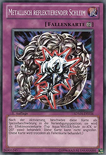 SDMA-DE034 - Metallisch reflektierender Schleim - Common - Deutsch - Structure Deck: Marik - mit LMS Trading Fieldcenter-Karte Yugioh von LMS Trading