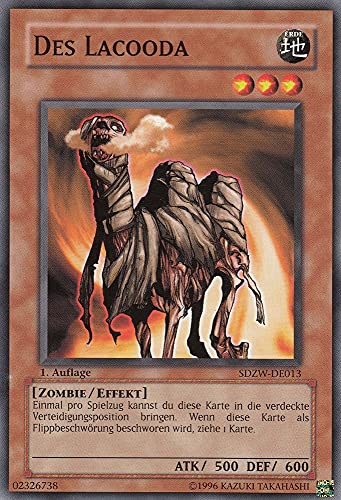 SDZW-DE013 - des Lacooda - Common - Deutsch - Structure Deck: Zombie World - mit LMS Trading Fieldcenter-Karte Yugioh von LMS Trading