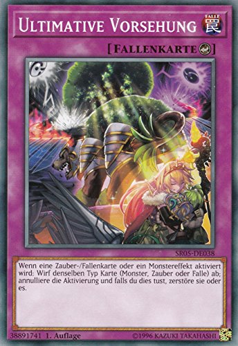 SR05-DE038 - Ultimative Vorsehung - Common - 1. Auflage - Deutsch - Structure Deck: Wave of Light - mit LMS Trading Fieldcenter-Karte Yugioh SR05-DE038 - Ultimative Vorsehung - Common - 1. Auflage - Deutsch - Structure Deck: Wave of Light - mit LMS Trading Fieldcenter-Karte Yugioh von LMS Trading