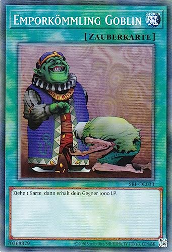 SRL-DE033 - Emporkömmling Goblin - Common - Reprint - Deutsch - Spell Ruler (25th Anniversary Edition) - mit LMS Trading Fieldcenter-Karte Yugioh von LMS Trading