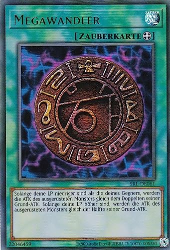 SRL-DE061 - Megawandler - Ultra Rare - Reprint - Deutsch - Spell Ruler (25th Anniversary Edition) - mit LMS Trading Fieldcenter-Karte Yugioh von LMS Trading